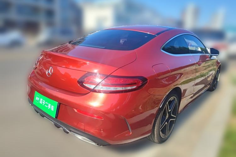 Used Mercedes-Benz C-Class 2020 C 260 Coupe Rear Right 45 Deg