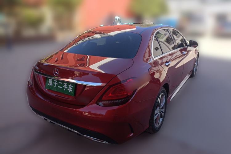 Used Mercedes-Benz C-Class 2020 C 200 L Fashion Edition Sport Version Rear Right 45 Deg