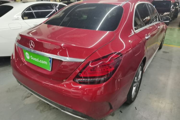 Used Mercedes-Benz C-Class 2020 C 200 L Fashion Edition Sport Version Rear Right 45 Deg