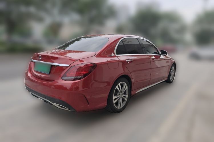 Used Mercedes-Benz C-Class 2020 C 200 L Fashion Edition Sport Version Rear Right 45 Deg