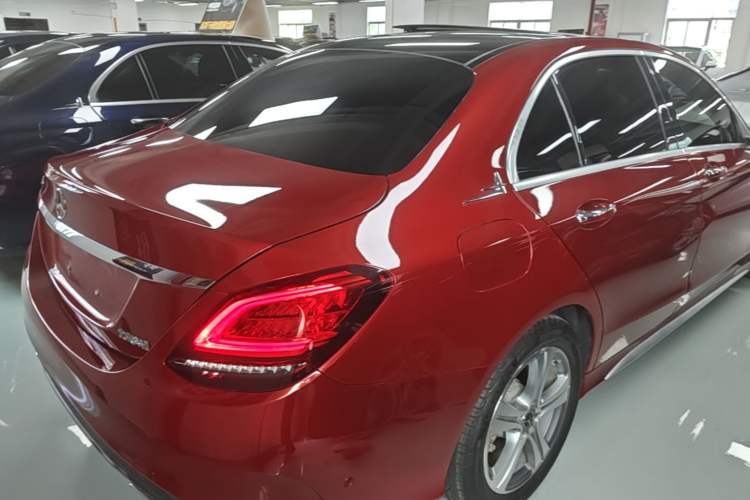Used Mercedes-Benz C-Class 2020 C 260 L Sport Edition Rear Right 45 Deg