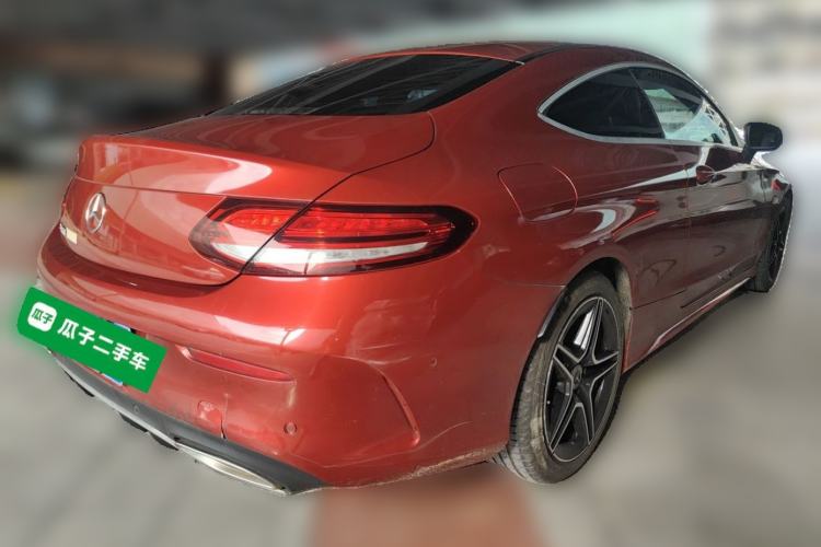 Used Mercedes-Benz C-Class 2020 C 260 Coupe Rear Right 45 Deg