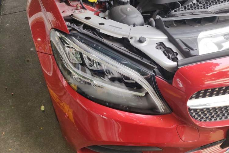 Used Mercedes-Benz C-Class 2020 C 200 L Fashion Edition Sport Version Right Front Headlight