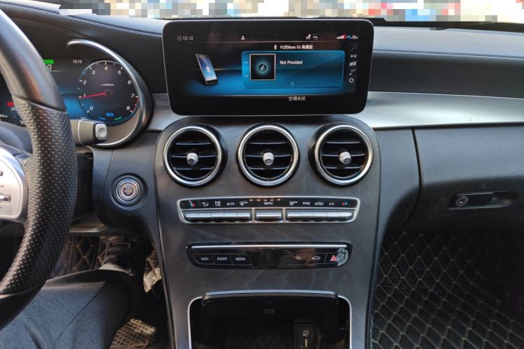 Used Mercedes-Benz C-Class 2020 C 260 L Sport Edition Audio And AC Panel