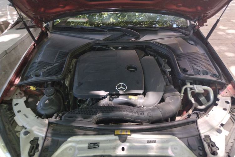 Used Mercedes-Benz C-Class 2020 C 200 L Fashion Edition Sport Version Engine Bay