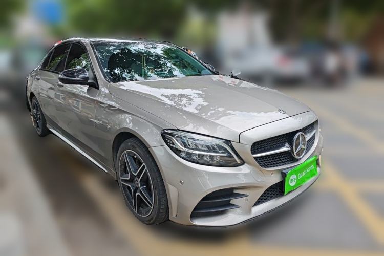 Used Mercedes-Benz C-Class 2020 Restyled C 260 L Sport Edition 4MATIC Front Right 45 Deg