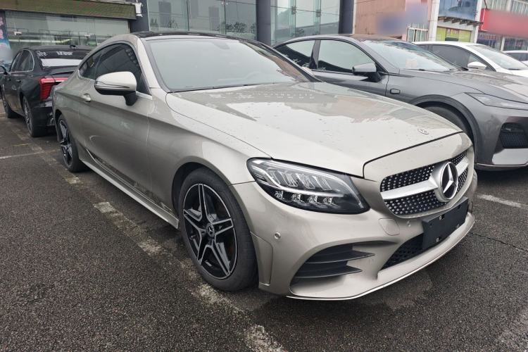 Used Mercedes-Benz C-Class 2020 C 260 Coupe Front Right 45 Deg