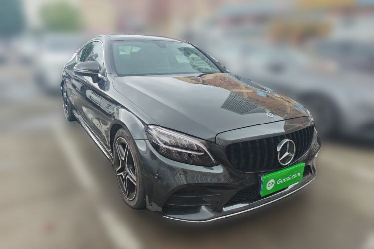 Used Mercedes-Benz C-Class 2020 C 260 Coupe Front Right 45 Deg