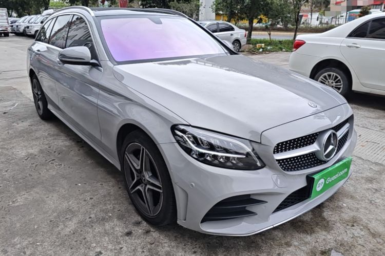 Used Mercedes-Benz C-Class 2020 Facelifted C 260 Estate Front Right 45 Deg