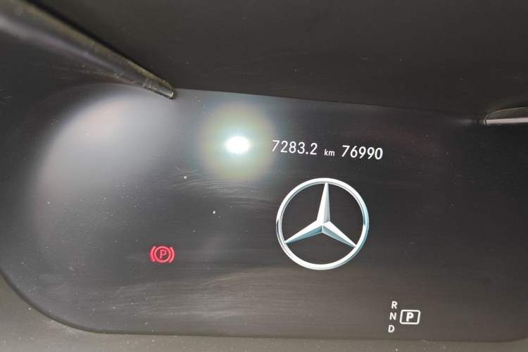 Used Mercedes-Benz C-Class 2020 C 260 Estate Odometer Close Up