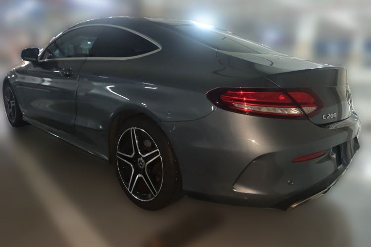 Used Mercedes-Benz C-Class 2020 C 200 Coupe Rear Left 45 Deg