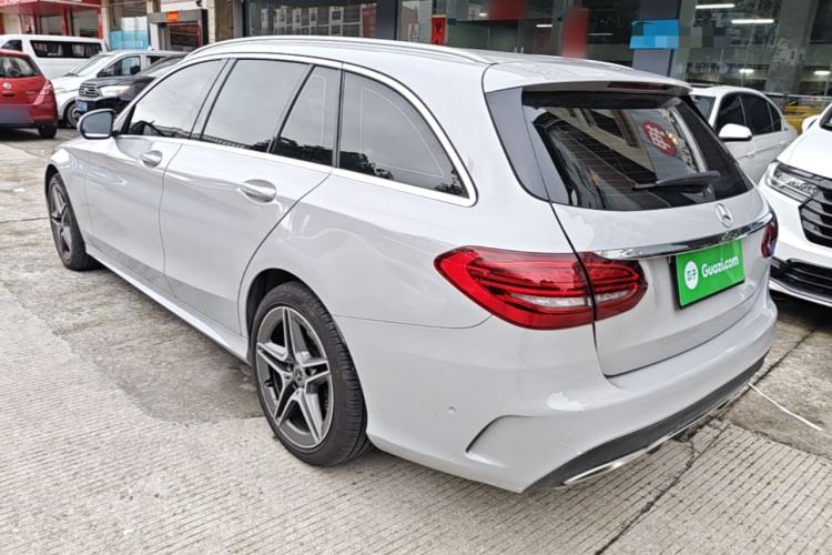 Used Mercedes-Benz C-Class 2020 Facelifted C 260 Estate Rear Left 45 Deg