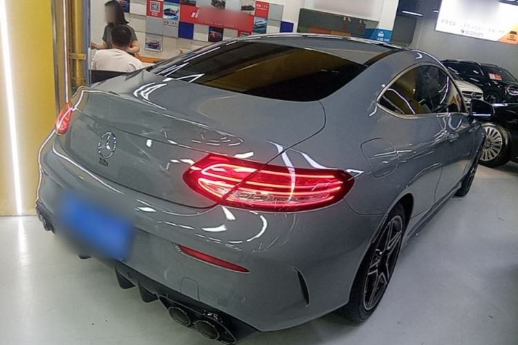 Used Mercedes-Benz C-Class 2020 C 260 Coupe Rear Right 45 Deg