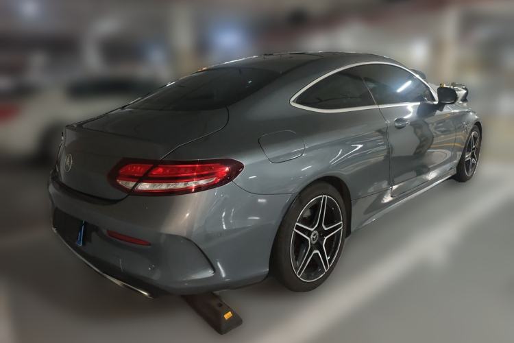 Used Mercedes-Benz C-Class 2020 C 200 Coupe Rear Right 45 Deg