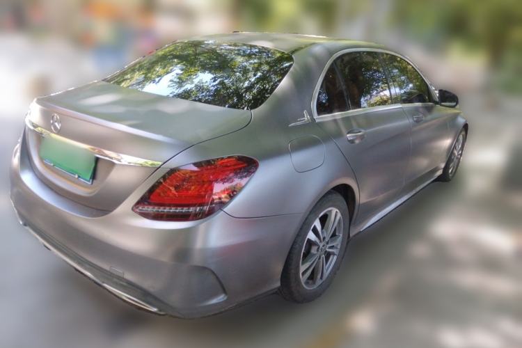 Used Mercedes-Benz C-Class 2020 C 200 L Fashion Edition Sport Version Rear Right 45 Deg