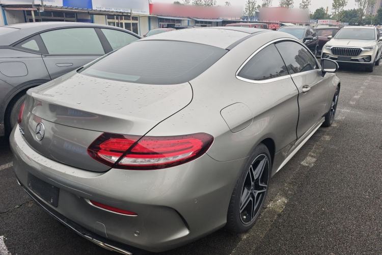 Used Mercedes-Benz C-Class 2020 C 260 Coupe Rear Right 45 Deg