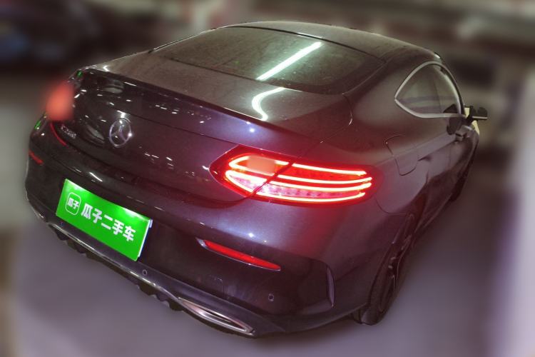 Used Mercedes-Benz C-Class 2020 C 260 Coupe Rear Right 45 Deg
