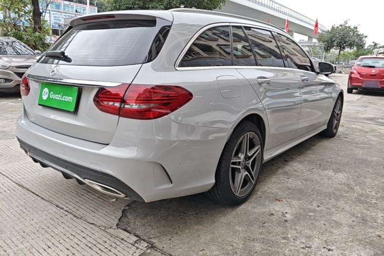 Used Mercedes-Benz C-Class 2020 Facelifted C 260 Estate Rear Right 45 Deg