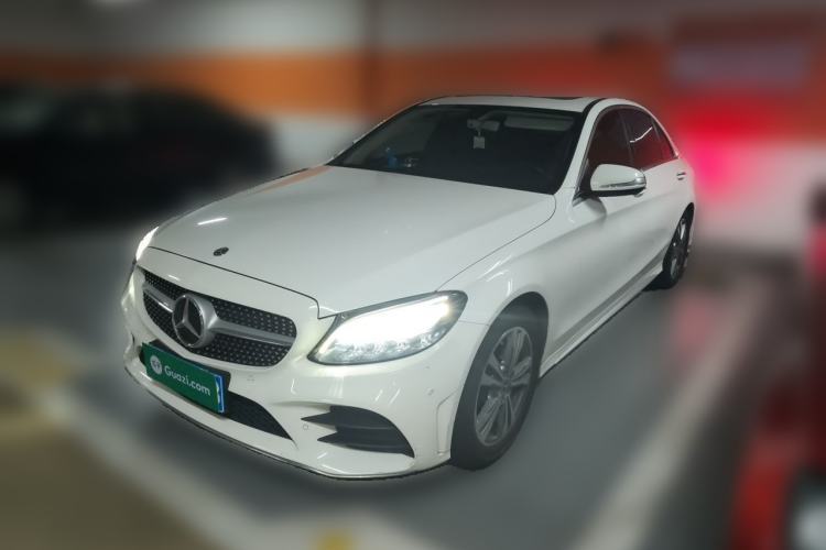 Used Mercedes-Benz C-Class 2020 C 200 L Fashion Edition Sport Version Guazi used car, China used car export, Used car for sale, Used Mercedes-Benz cars, Cheapest cars for sale