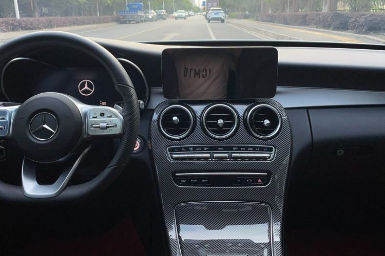 Used Mercedes-Benz C-Class 2020 C 260 Sport Edition Audio And AC Panel