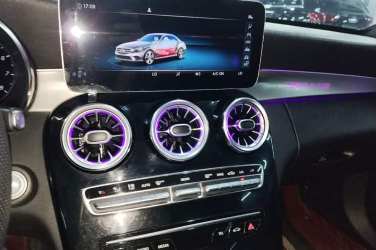 Used Mercedes-Benz C-Class 2020 C 260 Sport Edition Audio And AC Panel