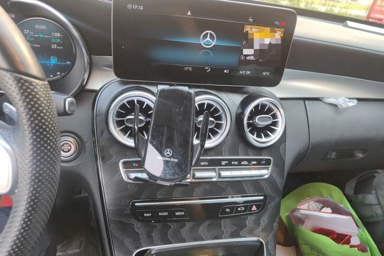 Used Mercedes-Benz C-Class 2020 Restyled C 260 L Sport Edition Audio And AC Panel