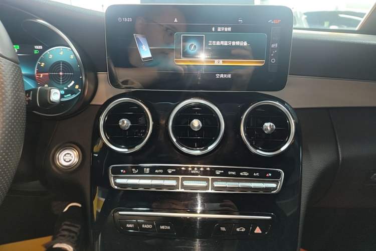 Used Mercedes-Benz C-Class 2020 C 260 Sport Edition Audio And AC Panel