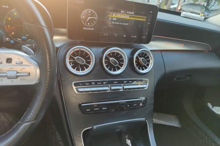 Used Mercedes-Benz C-Class 2020 C 260 L Sport Edition Audio And AC Panel