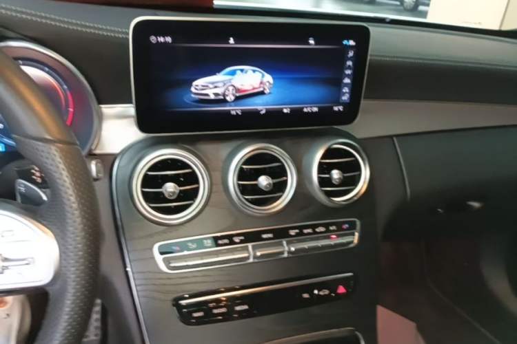Used Mercedes-Benz C-Class 2020 C 260 Coupe Audio And AC Panel