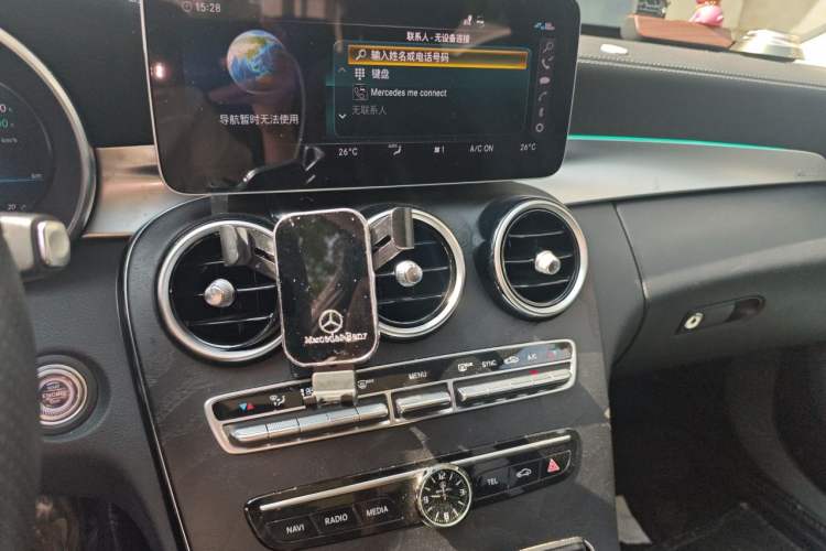 Used Mercedes-Benz C-Class 2020 C 260 L Sport Edition Audio And AC Panel