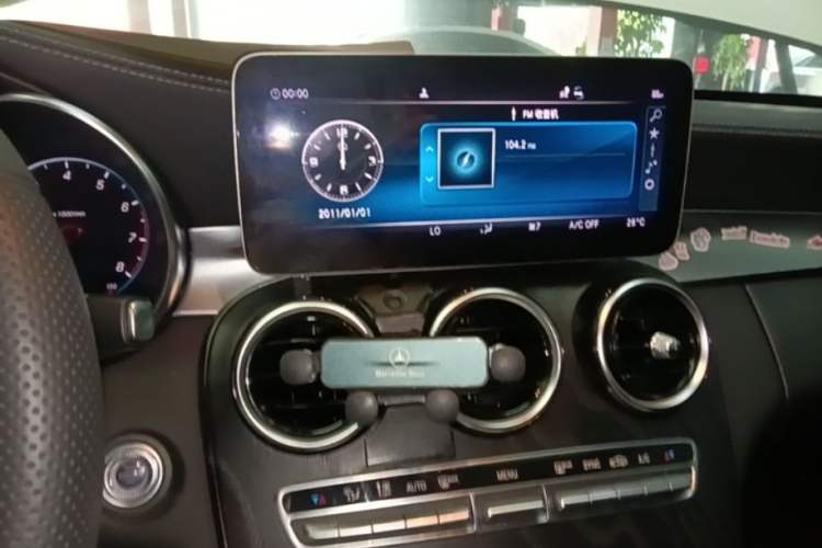 Used Mercedes-Benz C-Class 2020 Restyled C 200 L Fashion Edition Sport Version Audio And AC Panel
