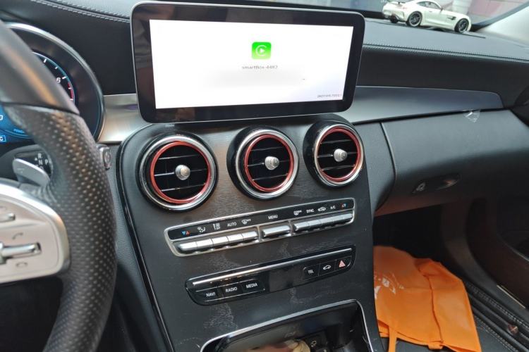 Used Mercedes-Benz C-Class 2020 C 260 L Sport Edition Audio And AC Panel