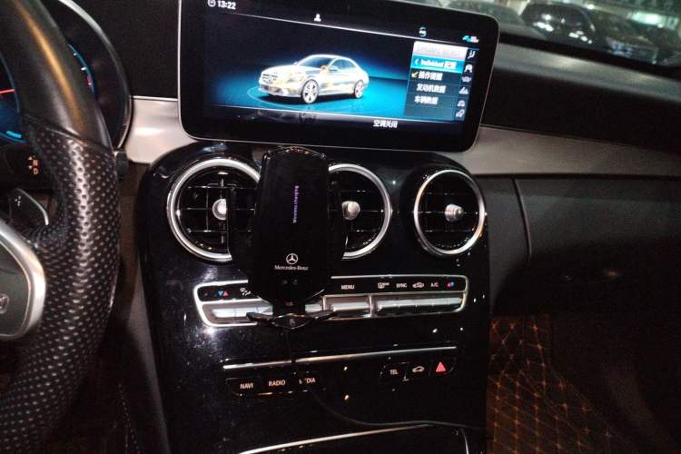 Used Mercedes-Benz C-Class 2020 C 260 Sport Edition Audio And AC Panel