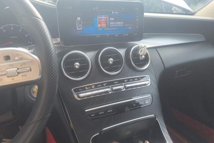 Used Mercedes-Benz C-Class 2020 Restyled C 260 L Sport Edition Audio And AC Panel
