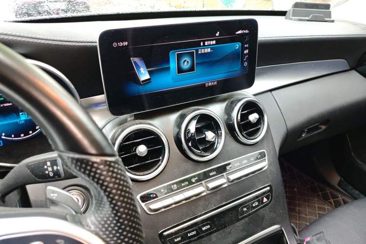 Used Mercedes-Benz C-Class 2020 Restyled C 260 L Sport Edition Audio And AC Panel