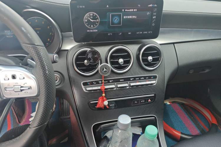 Used Mercedes-Benz C-Class 2020 C 200 L Fashion Edition Sport Version Audio And AC Panel