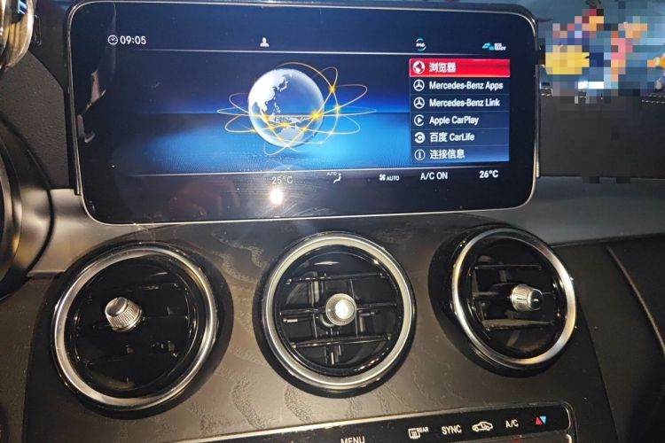 Used Mercedes-Benz C-Class 2020 C 200 L Fashion Edition Sport Version Audio And AC Panel
