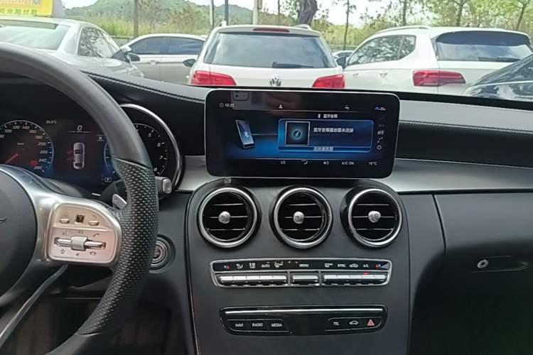 Used Mercedes-Benz C-Class 2020 Restyled C 200 L Fashion Edition Sport Version Audio And AC Panel