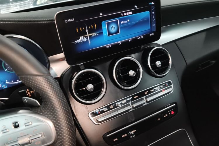 Used Mercedes-Benz C-Class 2020 Restyled C 200 L Fashion Edition Sport Version Audio And AC Panel