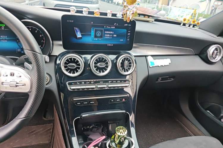 Used Mercedes-Benz C-Class 2020 C 260 Sport Edition Audio And AC Panel