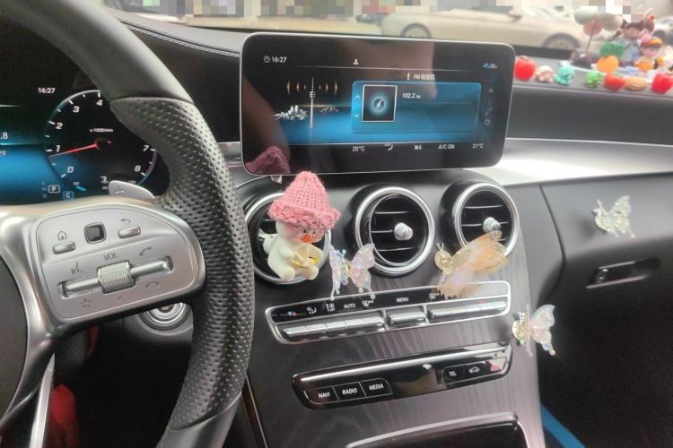 Used Mercedes-Benz C-Class 2020 Restyled C 200 L Fashion Edition Sport Version Audio And AC Panel