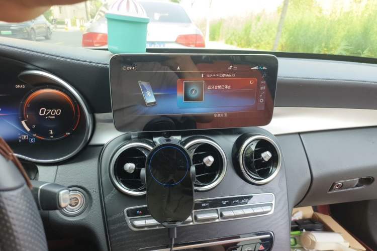 Used Mercedes-Benz C-Class 2020 Updated C 200 L Fashion Edition Audio And AC Panel
