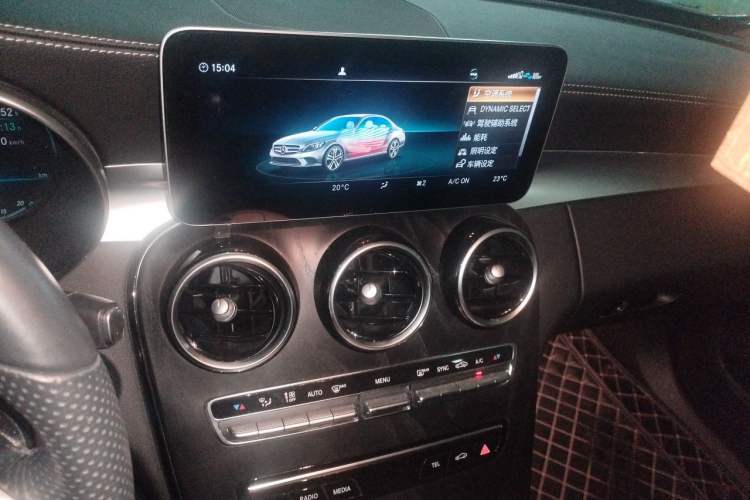 Used Mercedes-Benz C-Class 2020 Restyled C 260 L Sport Edition Audio And AC Panel