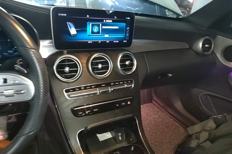Used Mercedes-Benz C-Class 2020 C 260 Coupe Audio And AC Panel