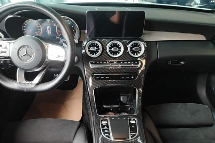 Used Mercedes-Benz C-Class 2020 C 260 Sport Edition Audio And AC Panel