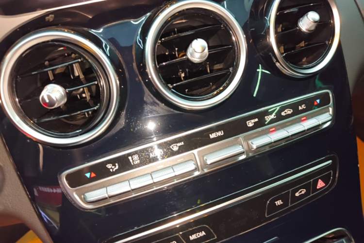 Used Mercedes-Benz C-Class 2020 C 260 Sport Edition Audio And AC Panel