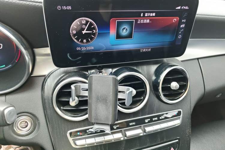 Used Mercedes-Benz C-Class 2020 Restyled C 260 L Sport Edition Audio And AC Panel