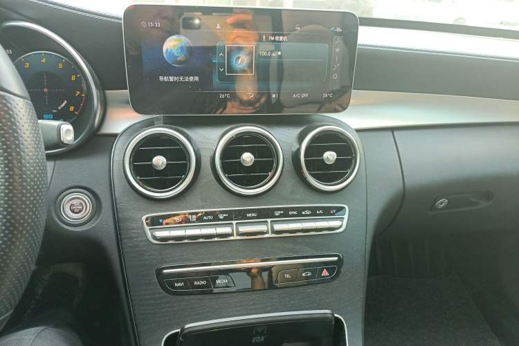 Used Mercedes-Benz C-Class 2020 C 260 L Sport Edition Audio And AC Panel