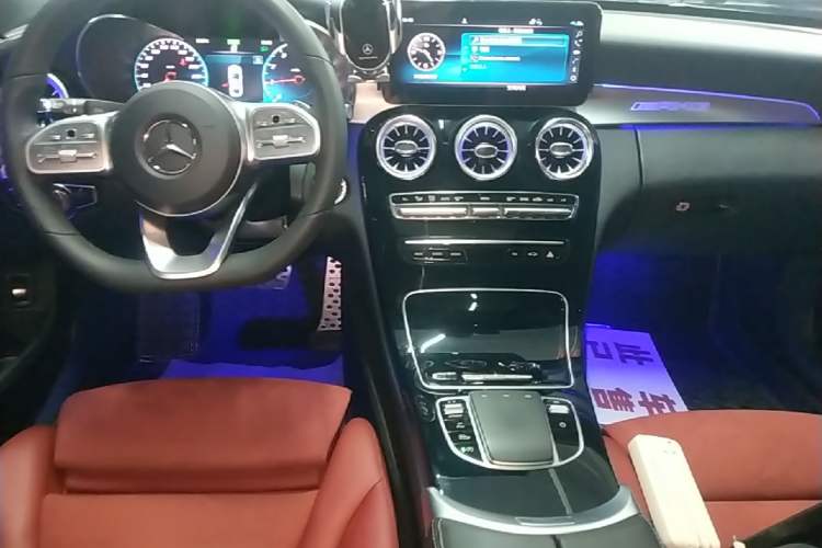 Used Mercedes-Benz C-Class 2020 Restyled C 260 Sport Edition Audio And AC Panel