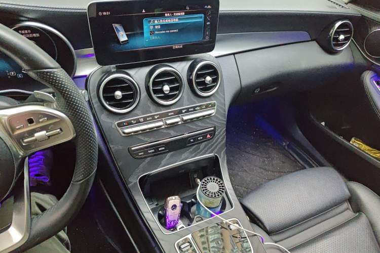 Used Mercedes-Benz C-Class 2020 Restyled C 260 L Sport Edition Audio And AC Panel